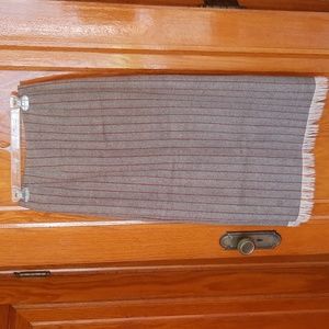 Wool Fully-lined Skirt